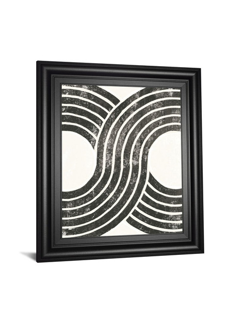 Over The Rainbow BW II By Moira Hershey - Framed Print Wall Art - White