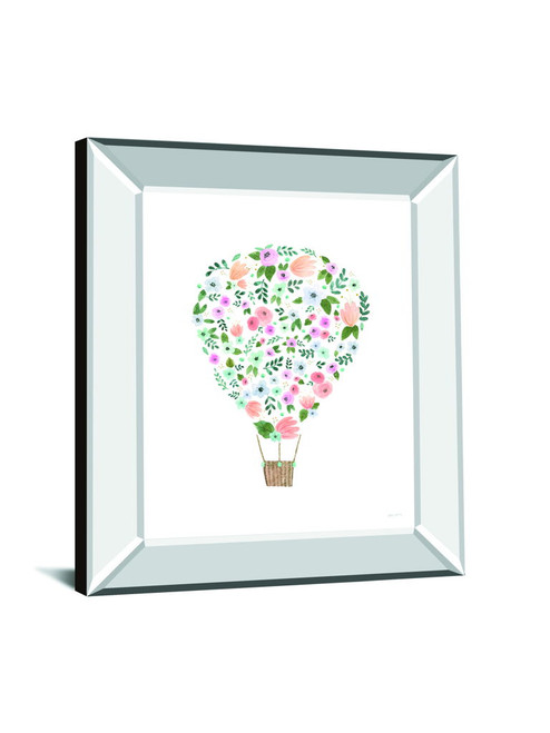 Lets Chase Rainbows VIII By Jenaya Jackson - Mirror Framed Print Wall Art - White