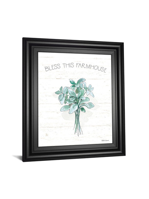 Farmhouse Cotton VI By Beth Grove - Framed Print Wall Art - White