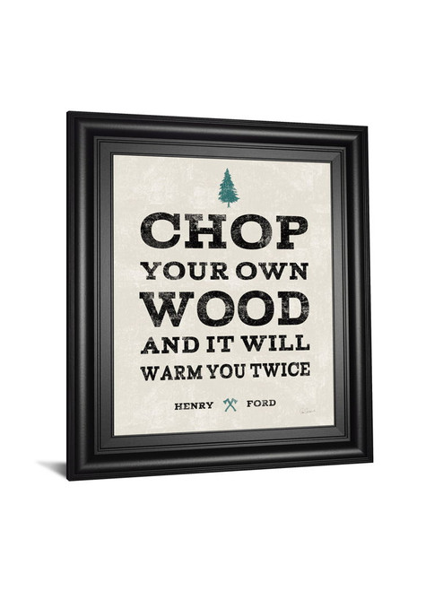 Cabin Life II By Sue Schlabach - Framed Print Wall Art - Pearl Silver