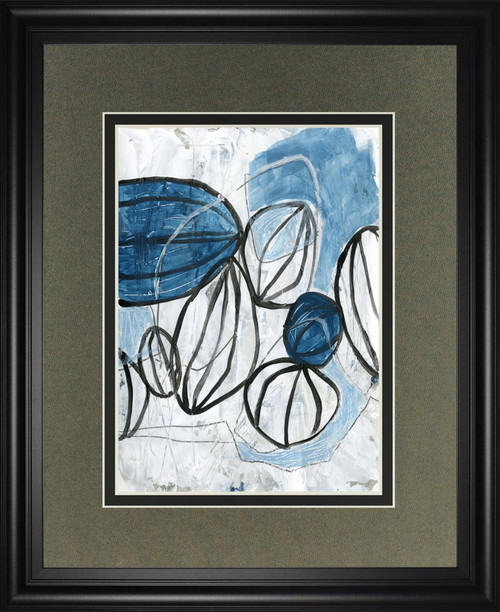 Blue Lanterns II By June Erica Vess - Light Blue