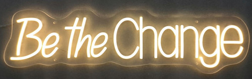 Neon Be The Change - Yellow