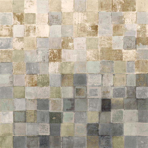 Footpath Abstract By Lorenzo Collective (Framed Small) - Gray