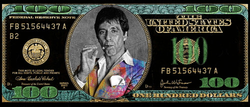 Color Burst Icon - 28" x 63" Framed Wall Art