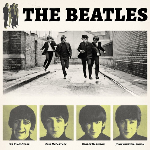 Four Figures Alley Stroll - 20" x 20" Framed Wall Art - Gray