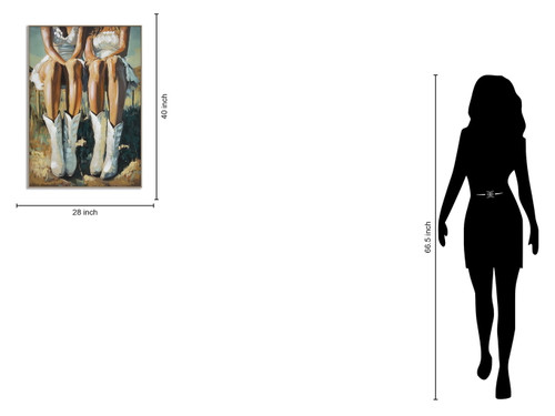 Summer Companions - 28" x 40" Framed Wall Art