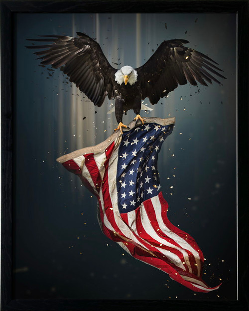 Modern Hideaway - 17" x 21" Framed Wall Art - Gray