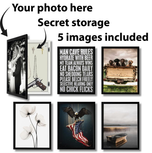 Modern Hideaway - 17" x 21" Framed Wall Art