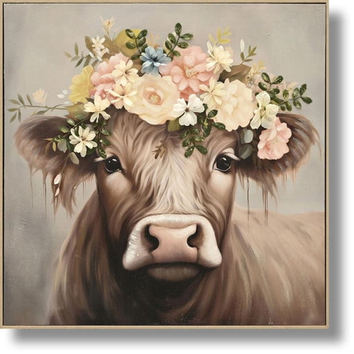 Meadow Muse - 32" x 32" Framed Wall Art