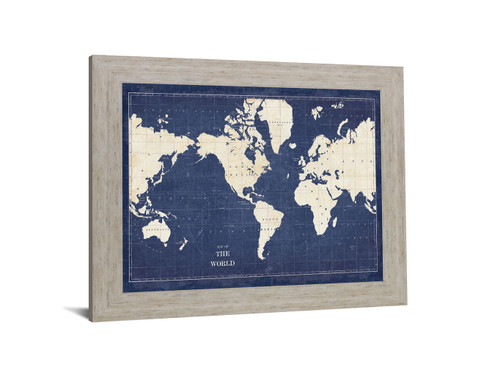 Voyager's Atlas - 28" x 34" Framed Wall Art