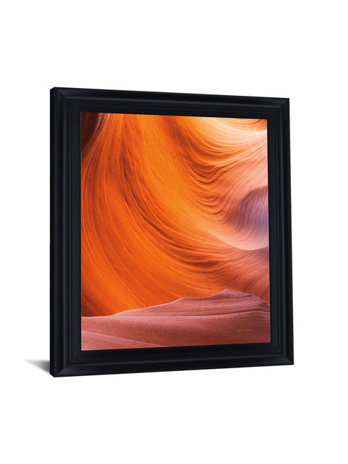 Canyon Flame - 28" x 34" Framed Wall Art