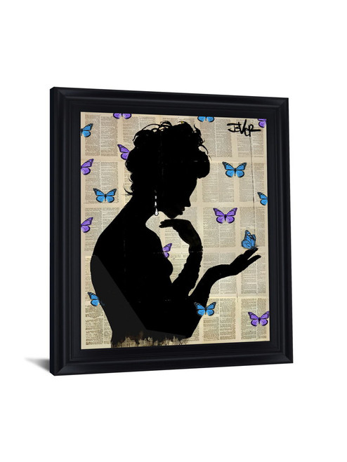 Whimsical Silhouette - 28" x 34" Framed Wall Art