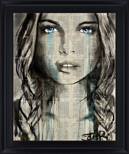 Blue Vision - 28" x 34" Framed Wall Art