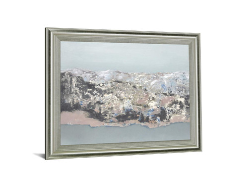 Frosted Divide - 28" x 34" Framed Wall Art