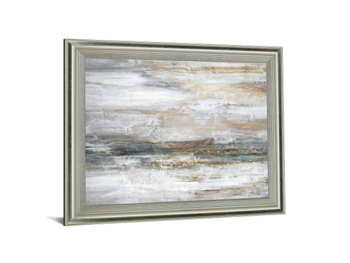 Dusty Drift - 28" x 34" Framed Wall Art - Gray