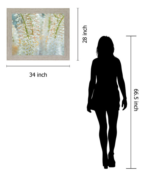 Whispering Blossoms - 28" x 34" Framed Wall Art
