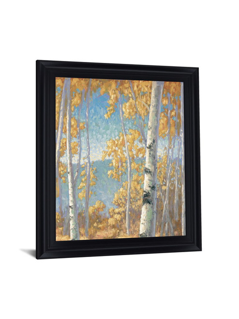 Golden Grove View - 28" x 34" Framed Wall Art - Gold