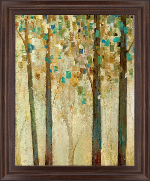 Dappled Grove - 28" x 34" Framed Wall Art - Green