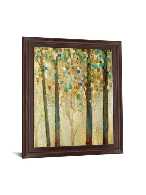 Dappled Grove - 28" x 34" Framed Wall Art - Green