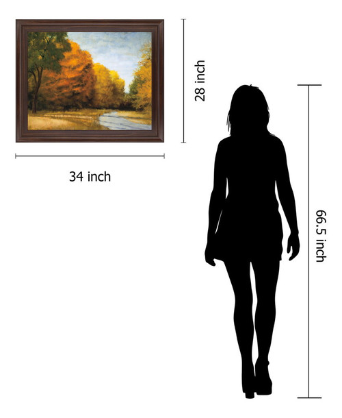 Golden Grove - 28" x 34" Framed Wall Art