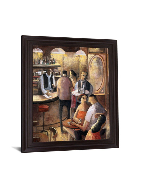 Evening Rendezvous - 28" x 34" Framed Wall Art