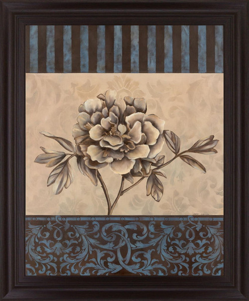 Muted Blossom Harmony - 28" x 34" Framed Wall Art