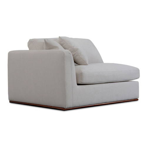 Rue - Left Arm Facing Chair - Off White