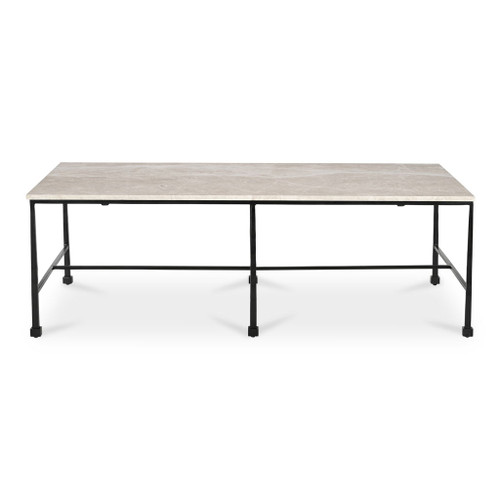 River - Coffee Table - Botticino Beige
