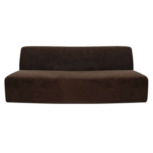Naomi - Convex Sofa - Dark Brown