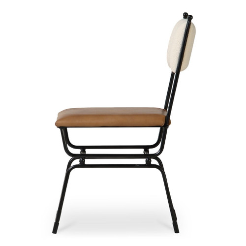 Posta - Dining Chair - Brown / Beige