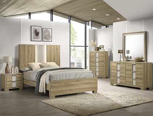 Rangley Bedroom Set in DriftwoodB6832 by Crown Mark