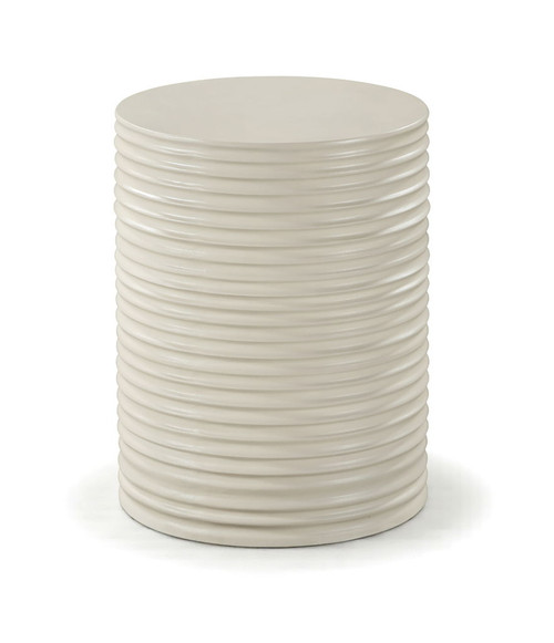 Nobi - Concrete End Table - Taupe