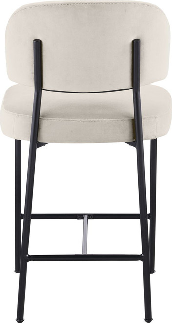 Zarelle - Performance Fabric Upholstered Counter Stool (Set of 2)