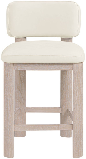 Paloma - Faux Leather Upholstered Counter Stool (Set of 2)