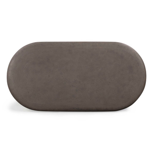 Surraya - Concrete Rounded Coffee Table