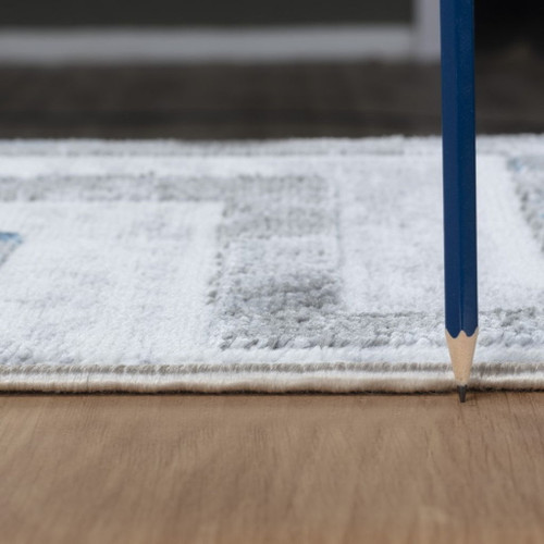 Nova - 7'10" X 9'10" Area Rug - White, Multi