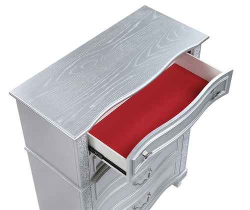 Mystic Wood Chest with 3 Drawers