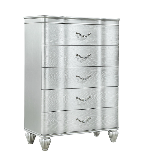 Eros Wood Chest with 5 Drawers by Galaxy Home Furnishings