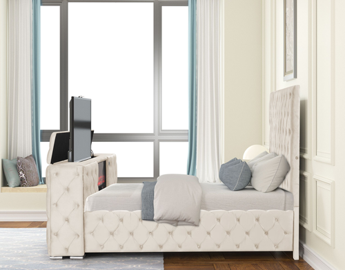 Encore Upholstered Sleigh Storage Bedroom Set