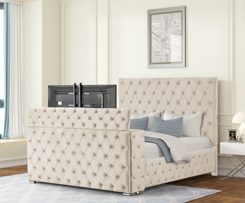 Encore Upholstered Sleigh Storage Bedroom Set