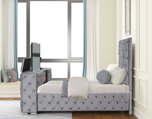 Encore Upholstered Sleigh Storage Bedroom Set