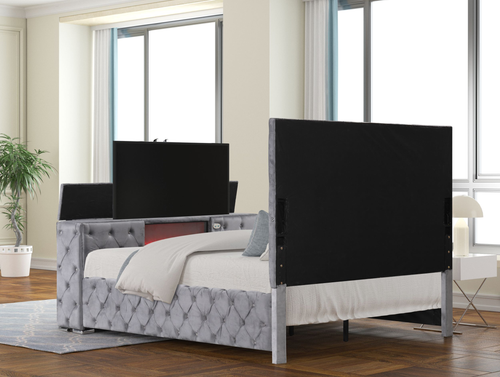 Encore Upholstered Sleigh Storage Bedroom Set