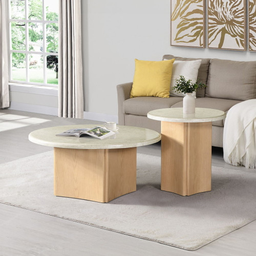 Qwin - Table With Marble Top