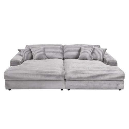 Hilde - Sectional Sofa With 4 Pillows
