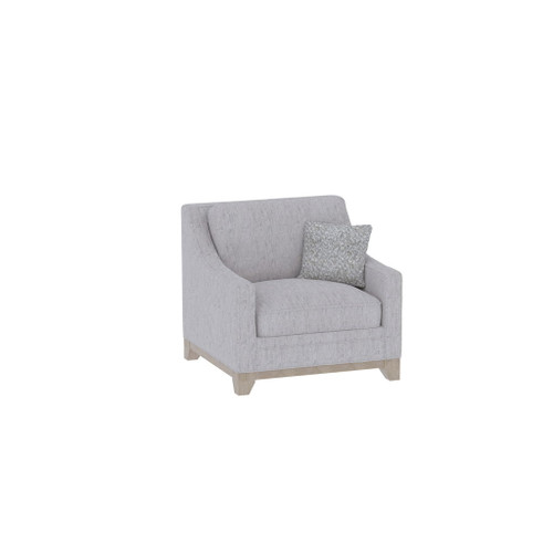 Lounge Chair With Casual Accent - Gray