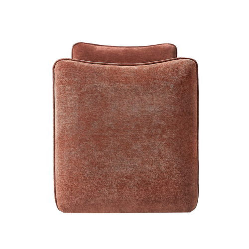 Ella 57.5"W Modern Chenille Fabric Upholstered Bench