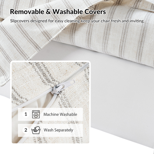 Vela Swivel Accent Chair in Linen Look Fabric