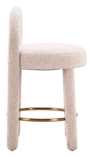 Curco - Counter Stool (Set of 2) - Gray