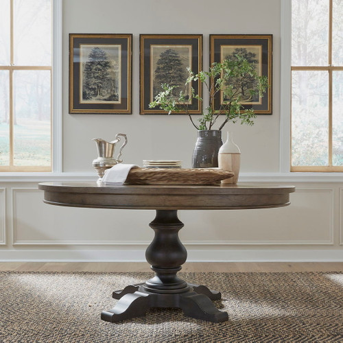 Americana Farmhouse - Pedestal Table