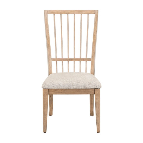 Haven Hills - Spindle Back Side Chair (RTA) - Camel Beige